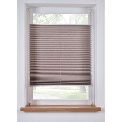 bonprix Verdunkelungsplissee mit Struktur beige 9 (H/B: 130/120 cm) bonprix Verdunkelungsplissee mit Struktur beige 9 (H/B: 130/120 cm)