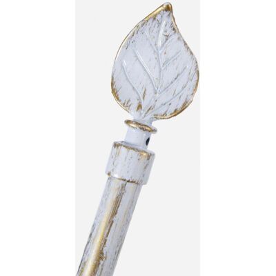 bonprix Teleskopstange ausziehbar Blatt weiß 2 (60-80cm) bonprix Teleskopstange ausziehbar Blatt weiß 2 (60-80cm)