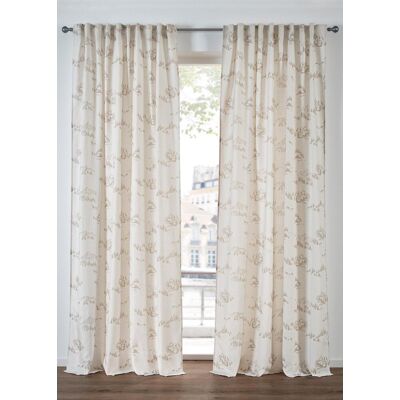 bonprix Vorhang mit Winterlandschaft, auch in extralang (1er Pack) weiß 2 (H/B: 175/140 cm) bonprix Vorhang mit Winterlandschaft, auch in extralang (1er Pack) weiß 2 (H/B: 175/140 cm)