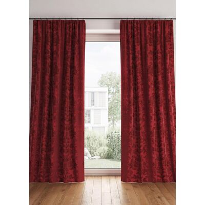 bonprix Abdunkelnder Vorhang, in vielen Größen (1er Pack) rot 1 (H/B: 145/130 cm) bonprix Abdunkelnder Vorhang, in vielen Größen (1er Pack) rot 1 (H/B: 145/130 cm)
