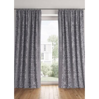 bonprix Abdunkelnder Vorhang, in vielen Größen (1er Pack) grau 4 (H/B: 245/130 cm) bonprix Abdunkelnder Vorhang, in vielen Größen (1er Pack) grau 4 (H/B: 245/130 cm)