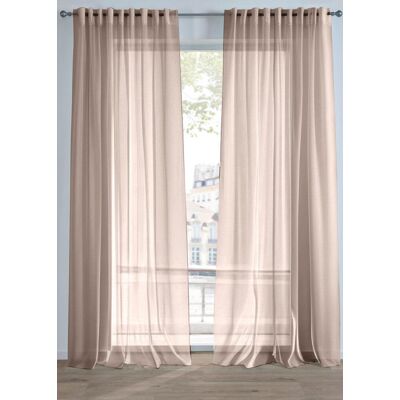 bonprix Gardine aus feiner Batist Struktur (1er Pack) grau 5 (H/B: 265/140 cm) bonprix Gardine aus feiner Batist Struktur (1er Pack) grau 5 (H/B: 265/140 cm)