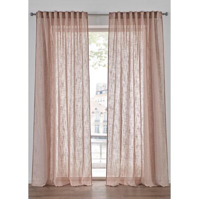 bonprix Vorhänge mit Struktur (2er Pack) grau 1 (H/B: 145/135 cm) bonprix Vorhänge mit Struktur (2er Pack) grau 1 (H/B: 145/135 cm)