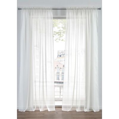 bonprix Gardinen aus leichtem Voile mit Tunnelzug (2er Pack) beige 6 (H/B: 295/150 cm) bonprix Gardinen aus leichtem Voile mit Tunnelzug (2er Pack) beige 6 (H/B: 295/150 cm)