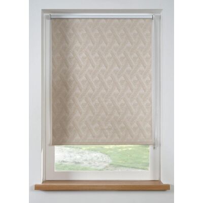 bonprix Jacquard Verdunkelungsrollo mit grafischem Muster beige 1 (H/B: 150/45 cm) bonprix Jacquard Verdunkelungsrollo mit grafischem Muster beige 1 (H/B: 150/45 cm)