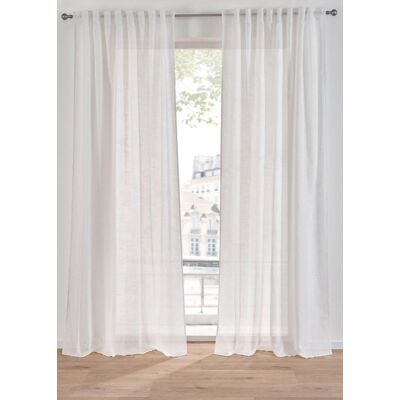 bonprix Gardine mit Struktur, auch in extra lang (1er Pack) weiß 2 (H/B: 175/140 cm) bonprix Gardine mit Struktur, auch in extra lang (1er Pack) weiß 2 (H/B: 175/140 cm)