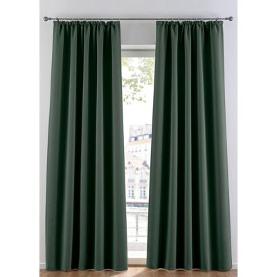 bonprix Abdunkelnder Vorhang, in vielen Größen (1er Pack) grün 6 (H/B: 175/270 cm) bonprix Abdunkelnder Vorhang, in vielen Größen (1er Pack) grün 6 (H/B: 175/270 cm)