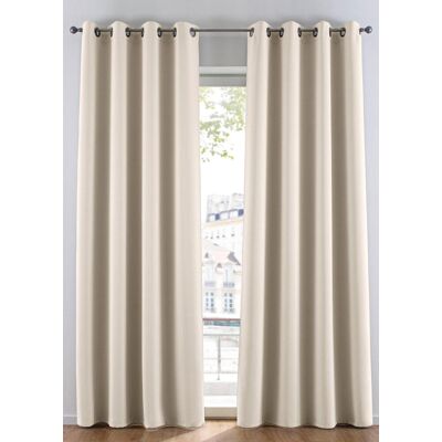 bonprix Abdunkelnder Vorhang, in vielen Größen (1er Pack) beige 7 (H/B: 225/270 cm) bonprix Abdunkelnder Vorhang, in vielen Größen (1er Pack) beige 7 (H/B: 225/270 cm)