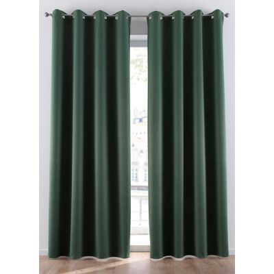 bonprix Abdunkelnder Vorhang, in vielen Größen (1er Pack) grün 5 (H/B: 145/270 cm) bonprix Abdunkelnder Vorhang, in vielen Größen (1er Pack) grün 5 (H/B: 145/270 cm)