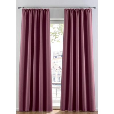bonprix Abdunkelnder Vorhang, in vielen Größen (1er Pack) lila 8 (H/B: 245/270 cm) bonprix Abdunkelnder Vorhang, in vielen Größen (1er Pack) lila 8 (H/B: 245/270 cm)