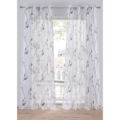 bonprix Gardine aus leichtem Voile, auch in extra lang (1er Pack) beige 1 (H/B: 145/144 cm) bonprix Gardine aus leichtem Voile, auch in extra lang (1er Pack) beige 1 (H/B: 145/144 cm)