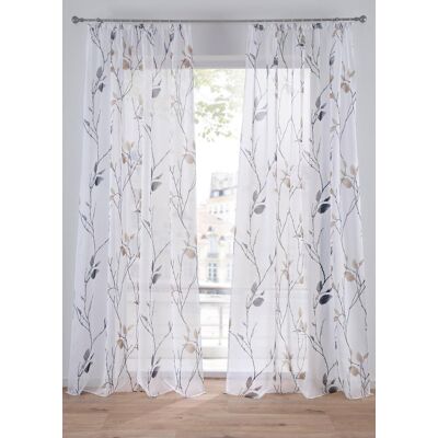 bonprix Gardine aus leichtem Voile, auch in extra lang (1er Pack) beige 2 (H/B: 175/144 cm) bonprix Gardine aus leichtem Voile, auch in extra lang (1er Pack) beige 2 (H/B: 175/144 cm)