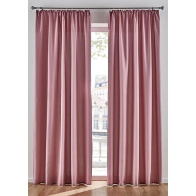 bonprix Pflegeleichte Vorhänge aus Mikrofaser (2er Pack) rosa 5 (H/B: 265/140 cm) bonprix Pflegeleichte Vorhänge aus Mikrofaser (2er Pack) rosa 5 (H/B: 265/140 cm)