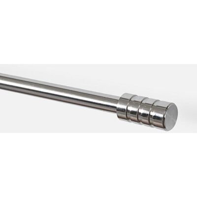 bonprix Ausziehbare Gardinenstange mit Endstück silber 2 (120-210 cm) bonprix Ausziehbare Gardinenstange mit Endstück silber 2 (120-210 cm)