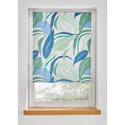 bonprix Verdunkelungsrollo mit Druck blau 9 (H/B: 210/80 cm) bonprix Verdunkelungsrollo mit Druck blau 9 (H/B: 210/80 cm)