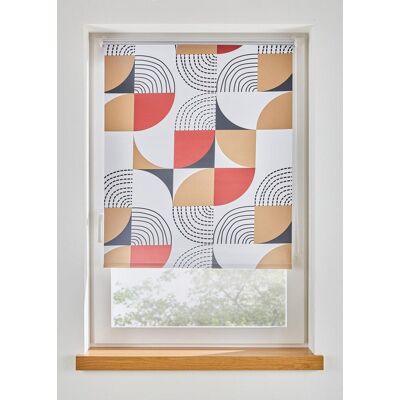 bonprix Verdunkelungsrollo mit Retro Druck weiß 8 (H/B: 150/120 cm) bonprix Verdunkelungsrollo mit Retro Druck weiß 8 (H/B: 150/120 cm)