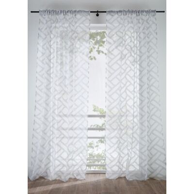 bonprix Ausbrenner Gardine (1er Pack) grau 4 (H/B: 245/135 cm) bonprix Ausbrenner Gardine (1er Pack) grau 4 (H/B: 245/135 cm)