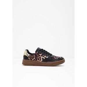 bonprix Sneaker mit Animal-Details schwarz 38 bonprix Sneaker mit Animal-Details schwarz 38