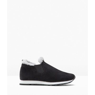 bonprix Gefütterter Slip-In-Sneaker schwarz 41 bonprix Gefütterter Slip-In-Sneaker schwarz 41