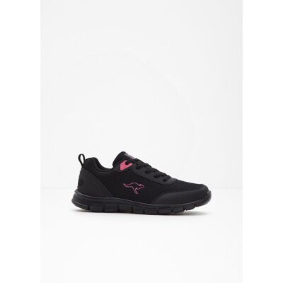 bonprix Kangaroos Sneaker mit Mesh-Einsatz schwarz 37 bonprix Kangaroos Sneaker mit Mesh-Einsatz schwarz 37