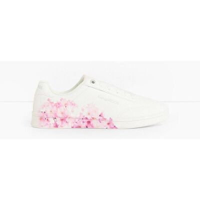 bonprix Kangaroos Sneaker mit floralem Druck weiß 39 bonprix Kangaroos Sneaker mit floralem Druck weiß 39