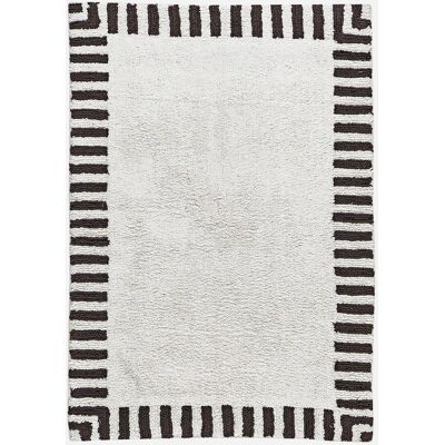 bonprix Badematte mit minimalistischem Design schwarz 1 (Vorleger für Hänge-WC 45/50cm) bonprix Badematte mit minimalistischem Design schwarz 1 (Vorleger für Hänge-WC 45/50cm)