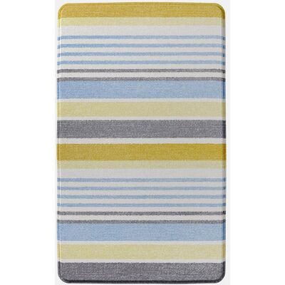 bonprix Badematte mit Memory Schaum blau 7 (Duschvorlage halbrund 50/80cm) bonprix Badematte mit Memory Schaum blau 7 (Duschvorlage halbrund 50/80cm)