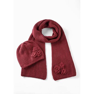 bonprix Schal und Mütze (2-tlg. Set) rot 0 bonprix Schal und Mütze (2-tlg. Set) rot 0