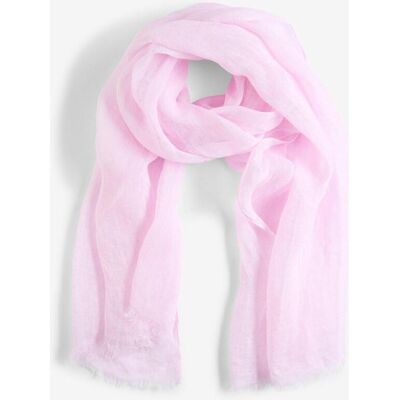 bonprix Schal aus reinem Leinen rosa 0 bonprix Schal aus reinem Leinen rosa 0