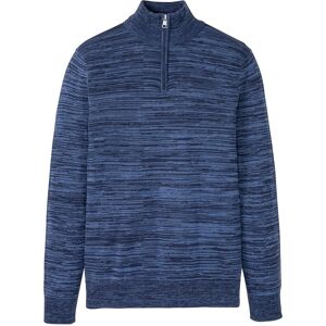 bonprix Troyer Pullover mit Baumwolle blau 52 bonprix Troyer Pullover mit Baumwolle blau 52