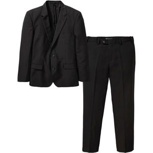 bonprix Anzug, Slim Fit (2-tlg.Set) schwarz 64 bonprix Anzug, Slim Fit (2-tlg.Set) schwarz 64