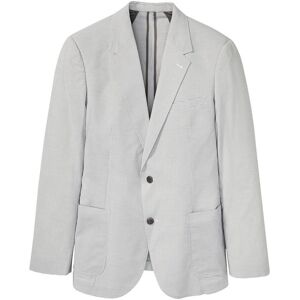 bonprix Sakko in Seersucker-Qualität, Regular Fit weiß 54 bonprix Sakko in Seersucker-Qualität, Regular Fit weiß 54
