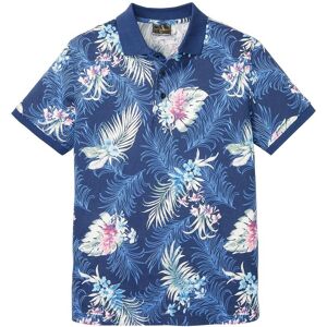 bonprix Jersey Poloshirt aus reiner Bio-Baumwolle, Kurzarm blau 48 bonprix Jersey Poloshirt aus reiner Bio-Baumwolle, Kurzarm blau 48