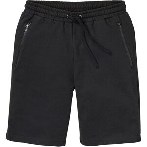 bonprix Sweat-Bermuda mit Reißverschlusstaschen schwarz 48 bonprix Sweat-Bermuda mit Reißverschlusstaschen schwarz 48