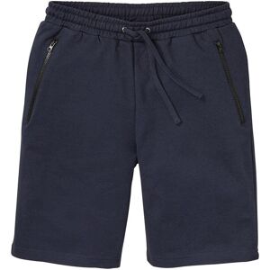 bonprix Sweat-Bermuda mit Reißverschlusstaschen blau 56 bonprix Sweat-Bermuda mit Reißverschlusstaschen blau 56