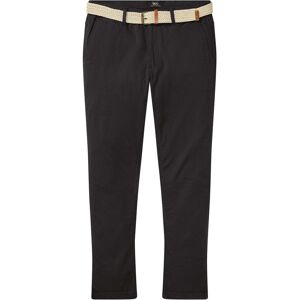 bonprix Regular Fit Chinohose mit Dehnbund und Gürtel, Straight schwarz 60 bonprix Regular Fit Chinohose mit Dehnbund und Gürtel, Straight schwarz 60