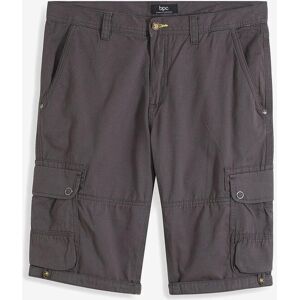 bonprix Cargo-Bermuda aus reiner Baumwolle in Regular Fit grau 46 bonprix Cargo-Bermuda aus reiner Baumwolle in Regular Fit grau 46