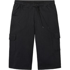 bonprix Long-Sweat-Cargobermuda aus reiner Baumwolle schwarz 64 bonprix Long-Sweat-Cargobermuda aus reiner Baumwolle schwarz 64