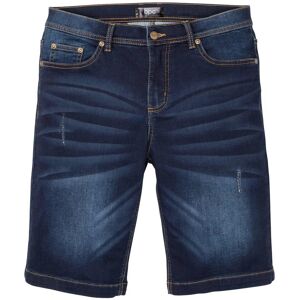 bonprix Sweat-Jeans-Bermuda m. Komfortschnitt in Regular-Fit blau 56 bonprix Sweat-Jeans-Bermuda m. Komfortschnitt in Regular-Fit blau 56