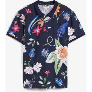 bonprix Piqué Poloshirt aus reiner Baumwolle blau 48 bonprix Piqué Poloshirt aus reiner Baumwolle blau 48