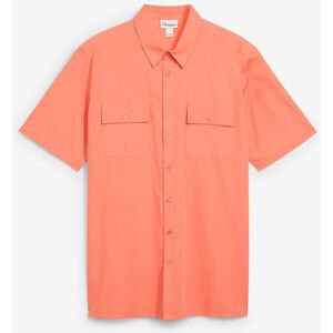 bonprix Kurzarmhemd aus Baumwolle in Regular Fit orange 51 bonprix Kurzarmhemd aus Baumwolle in Regular Fit orange 51