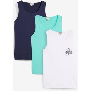 bonprix Tanktop (3er Pack) grün 48 bonprix Tanktop (3er Pack) grün 48