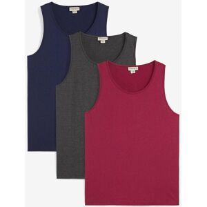 bonprix Tanktop in Regular Fit (3er Pack) rot 48 bonprix Tanktop in Regular Fit (3er Pack) rot 48