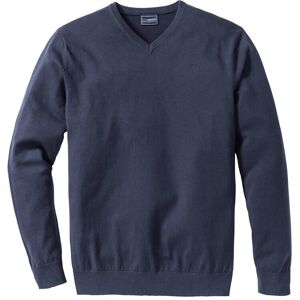 bonprix Feinstrickpullover aus weichem Baumwollmix blau 44 bonprix Feinstrickpullover aus weichem Baumwollmix blau 44