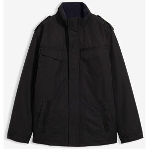 bonprix Wasserdichte Funktionsjacke mit Roll-in-Kapuze und Schulterklappen schwarz 56 bonprix Wasserdichte Funktionsjacke mit Roll-in-Kapuze und Schulterklappen schwarz 56
