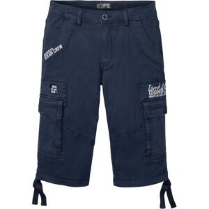 bonprix Long-Bermuda mit Cargotaschen in Regular-Fit blau 66 bonprix Long-Bermuda mit Cargotaschen in Regular-Fit blau 66
