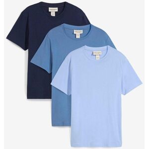 bonprix T-Shirt (3er Pack) blau 52 bonprix T-Shirt (3er Pack) blau 52