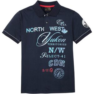bonprix Poloshirt, Kurzarm aus Jersey blau 52 bonprix Poloshirt, Kurzarm aus Jersey blau 52
