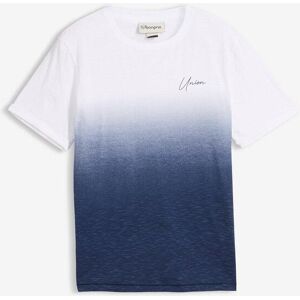 bonprix T-Shirt aus reiner Baumwolle, Slim Fit blau 52 bonprix T-Shirt aus reiner Baumwolle, Slim Fit blau 52