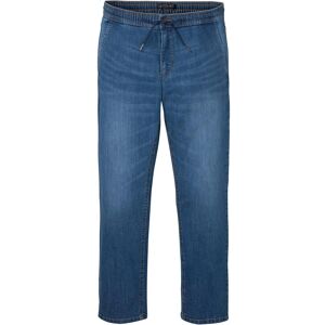 bonprix Leichte Regular-Fit Schlupfjeans mit Dehnbund, Straight blau 54 bonprix Leichte Regular-Fit Schlupfjeans mit Dehnbund, Straight blau 54